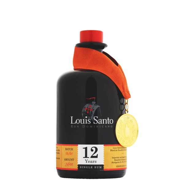 Louis Santo Rum 12 Jahre | 40% (1 x 0.5 l) Sherry Cask