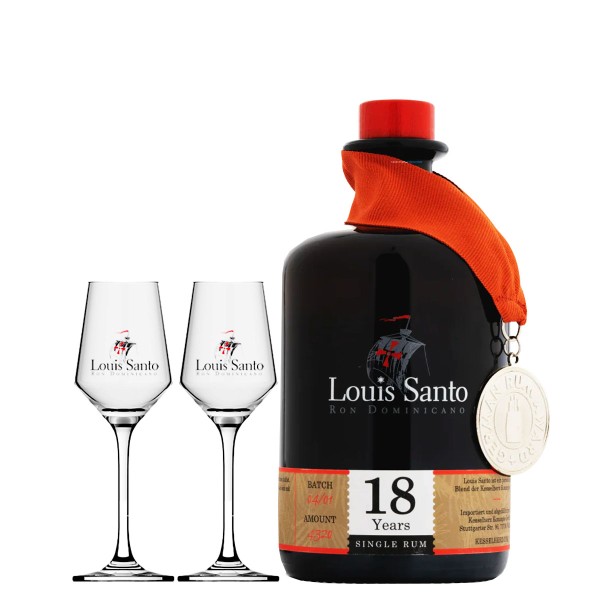 Louis Santo Rum 18 Jahre | 44% (1 x 0.5 l)