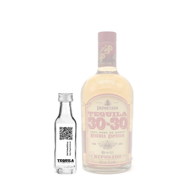 Tequila 30-30 Reposado 40% (1 x 20ml) - Probeabfüllung