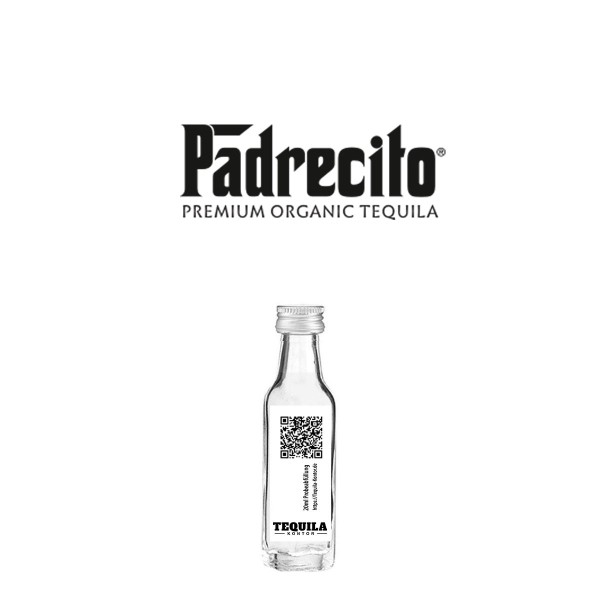 Padrecito Premium Organic | Blanco Tequila 40% (1 x 20ml) - Probeabfüllung