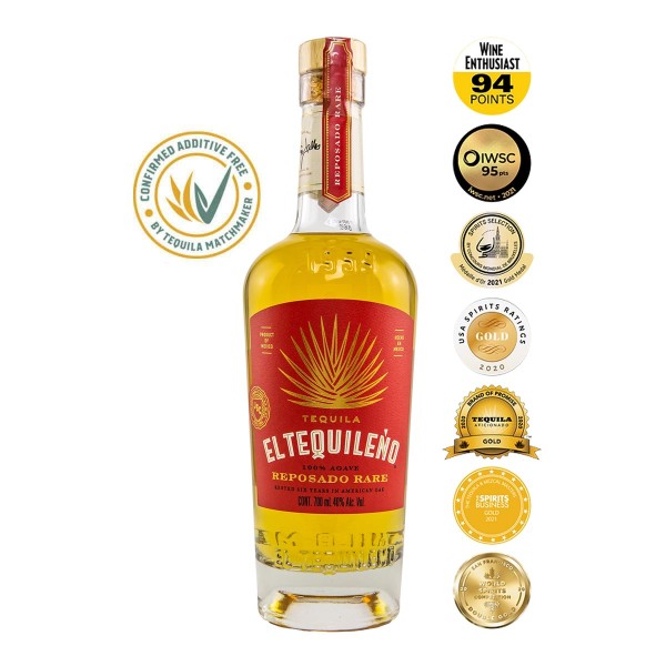 El Tequileno Tequila Reposado | Rare 40% (1 x 0.7 l) - Limited Edition
