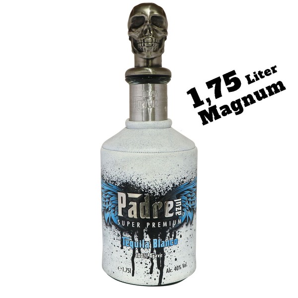 Padre Azul Blanco Tequila 40% (1 x 1.75 l) Magnum