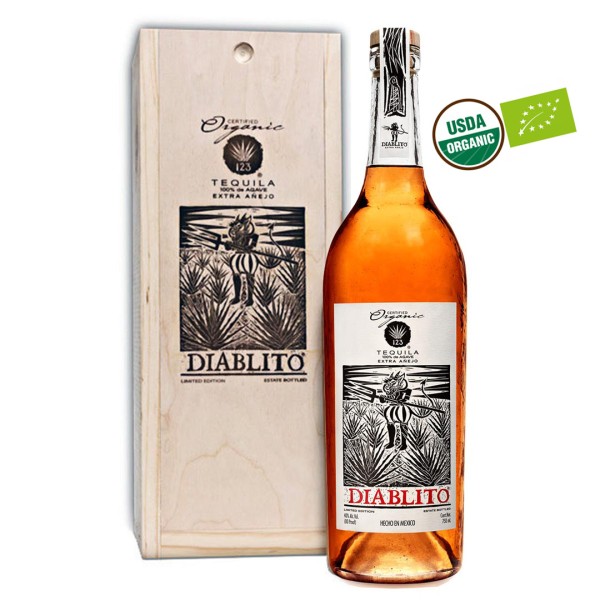 123 Organic Tequila "Diablito" | Extra Añejo Bio 40% (1 x 0.7 l)