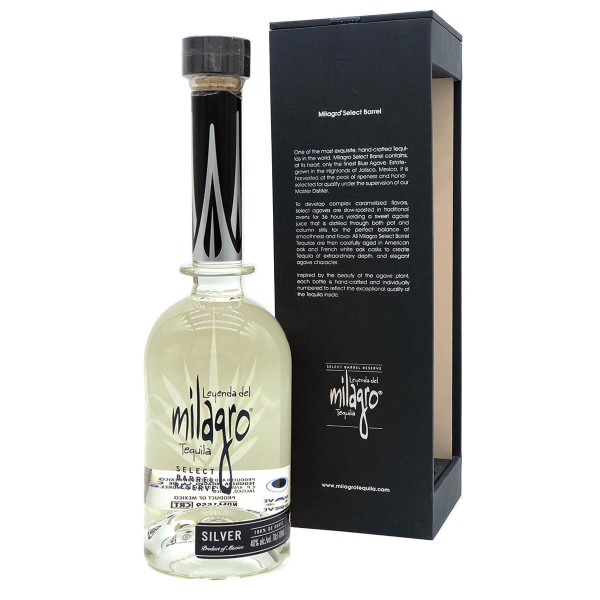 Milagro Select Barrel Reserve Silver Tequila 40% (1 x 0.7 l)