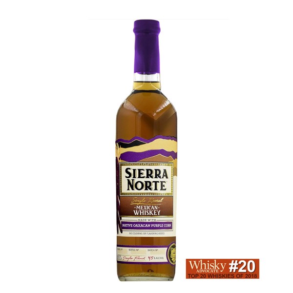 Sierra Norte Mexican Whiskey | Purple Corn 45% (1 x 0,7 l)
