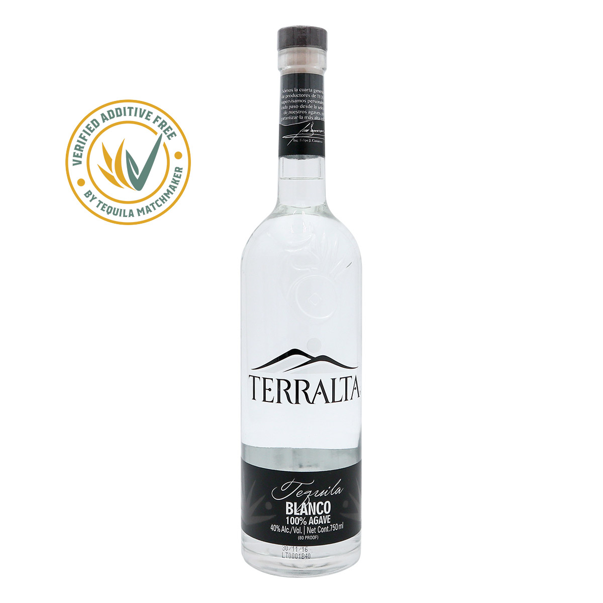 Tequila Terralta Blanco 40% 1 x 0.7 l)