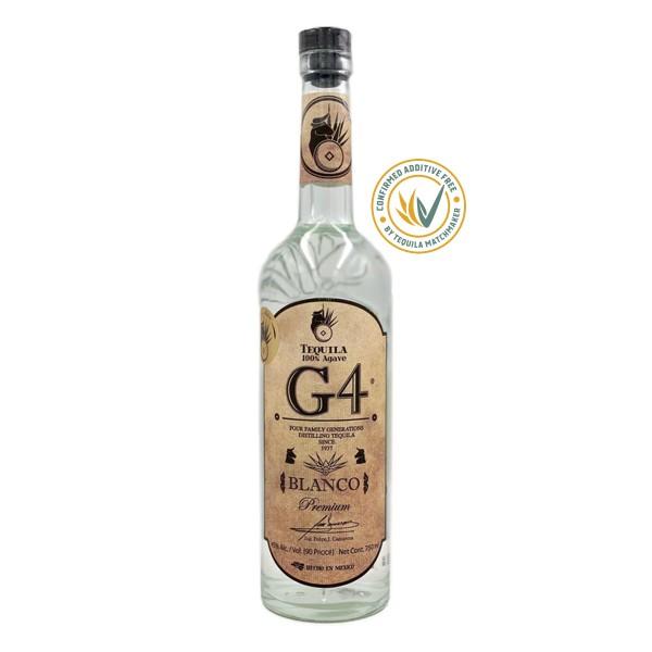 G4 Tequila Blanco | Madera 45% (1 x 0.7 l) - Limited Edition