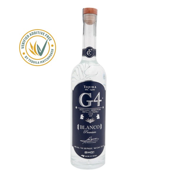 G4 Tequila Blanco | LOT 12b | 40% (1 x 0.7 l) - Limited Edition