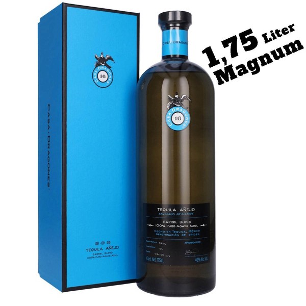 Casa Dragones Añejo Tequila 40% | Magnum (1 x 1.75 l)