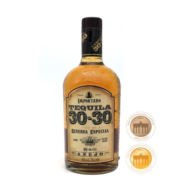 Tequila 30-30 Reserva Especial | Añejo Tequila 40% (1 x 0.7 l)