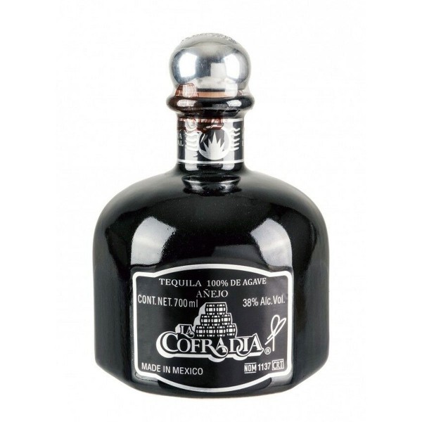 La Cofradia Tequila Añejo Single Barrel (Black Bottle) 38% (1 x 0.7 l)