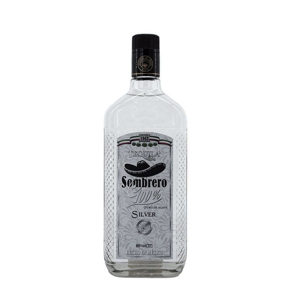 Sombrero Tequila 100% | Silver 38% (1 x 0.7 l)