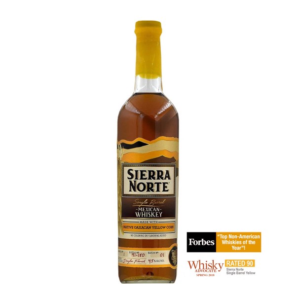 Sierra Norte Mexican Whiskey | Yellow Corn 45% (1 x 0,7 l)