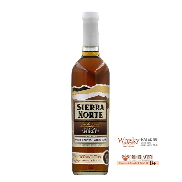 Sierra Norte Mexican Whiskey | White Corn 45% (1 x 0,7 l