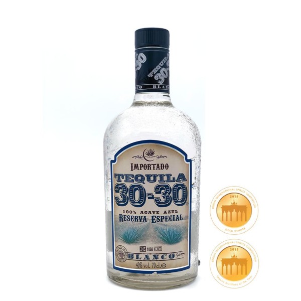 Tequila 30-30 Reserva Especial | Blanco Tequila 40% (1 x 0.7 l)